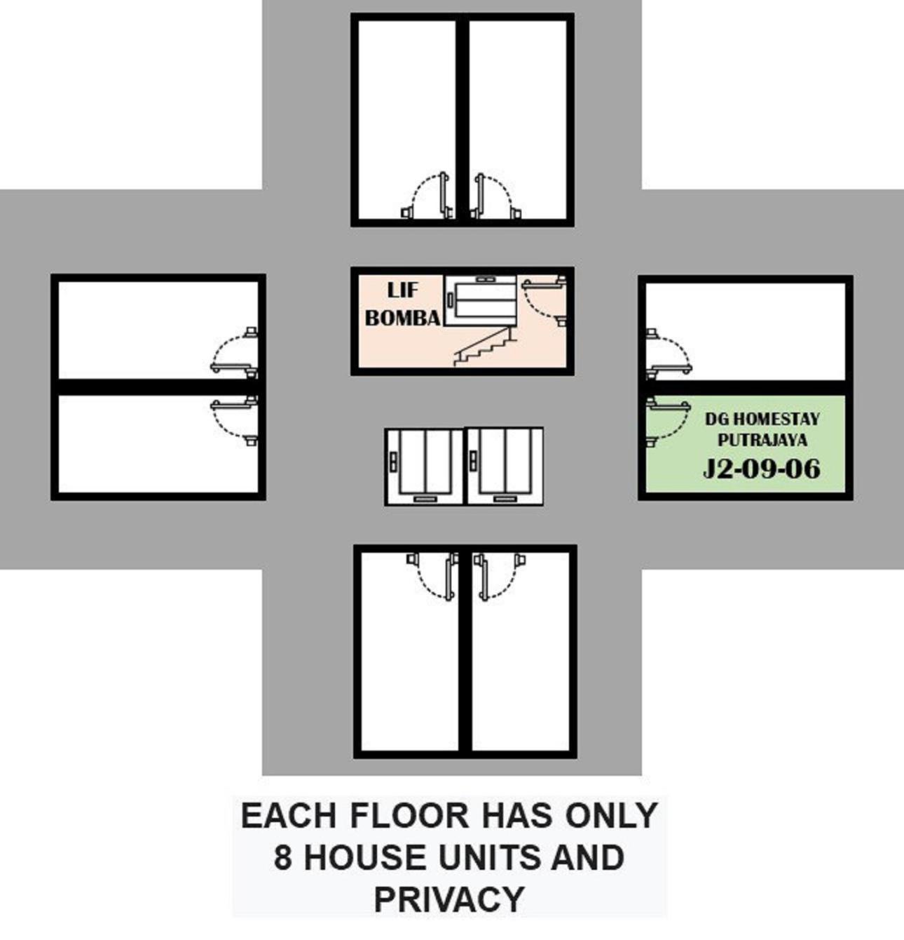 Dg Homestaymuslim Putrajaya - Near Alamanda Екстер'єр фото